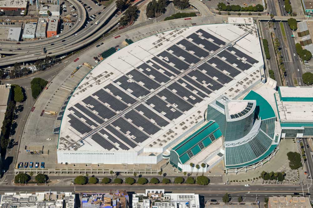 Convention Center Aerial